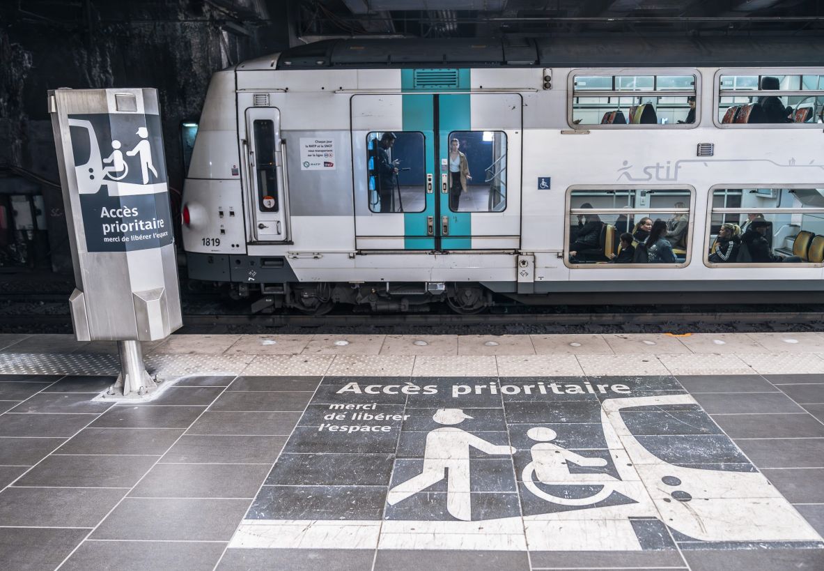 Visuel Mobilité pour tous !  La politique d’accessibilité du Groupe