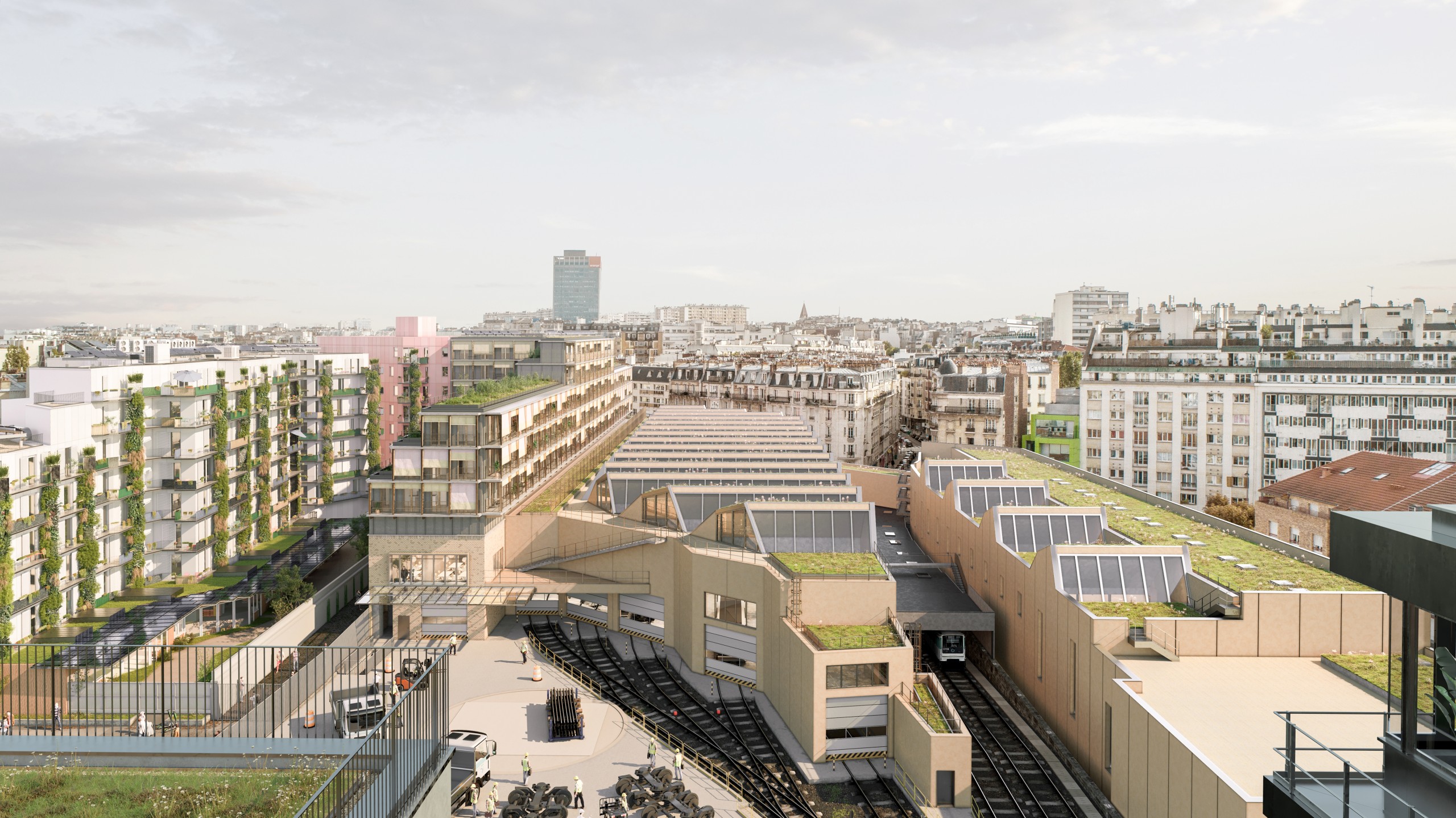 Visuel C’est quoi ce nouveau quartier parisien dans les ateliers de Vaugirard ?