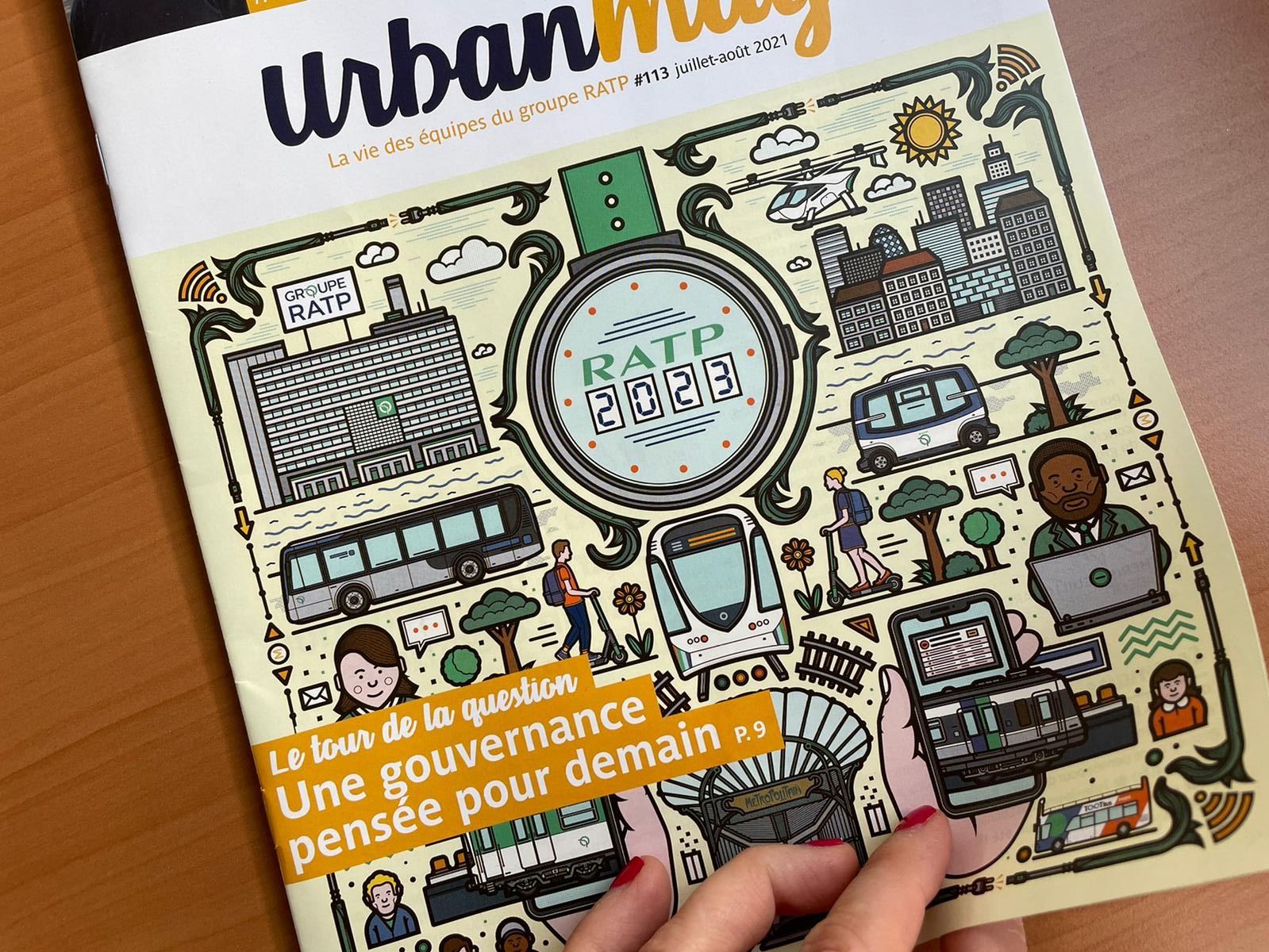 Visuel C’est quoi le projet RATP 2023 ?