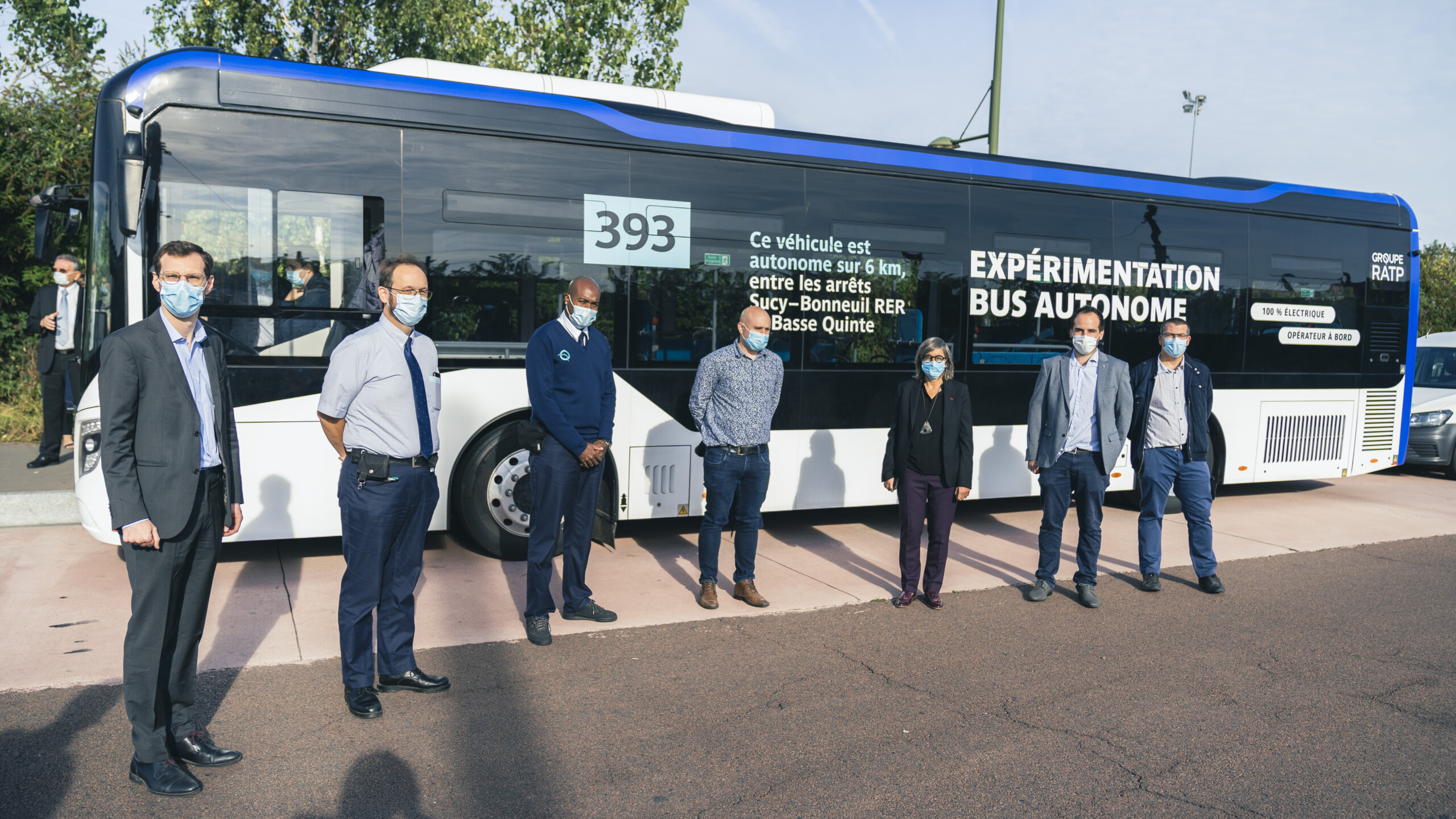 Visuel En quoi consiste l’expérimentation du bus autonome sur la ligne 393 ?