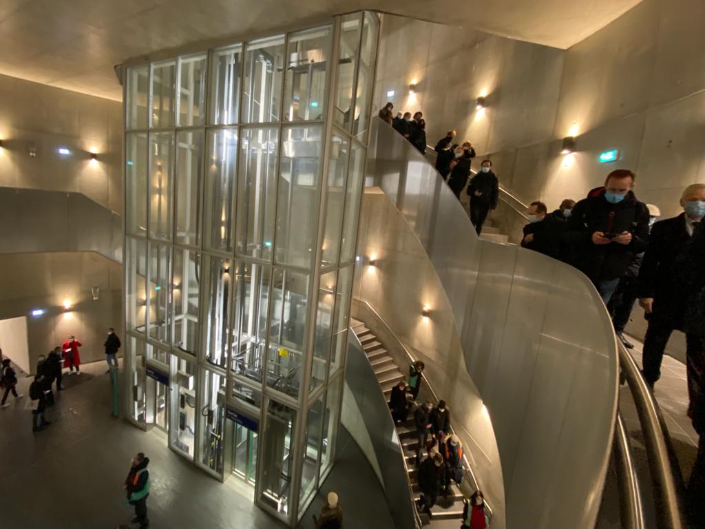 Visuel La nouvelle station Porte de Clichy est-elle la plus profonde du réseau ?