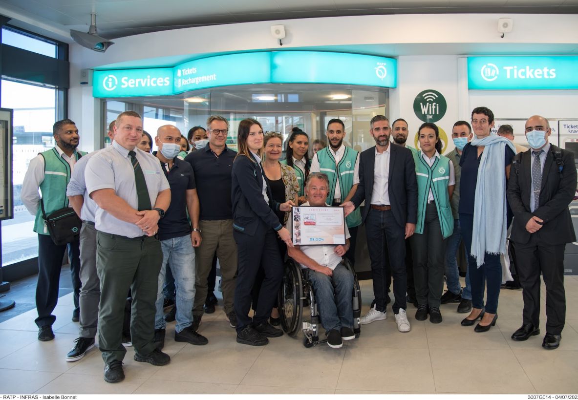 Visuel Le RER B vient d’être labelisé Cap’Handéo : en quoi cela consiste ?