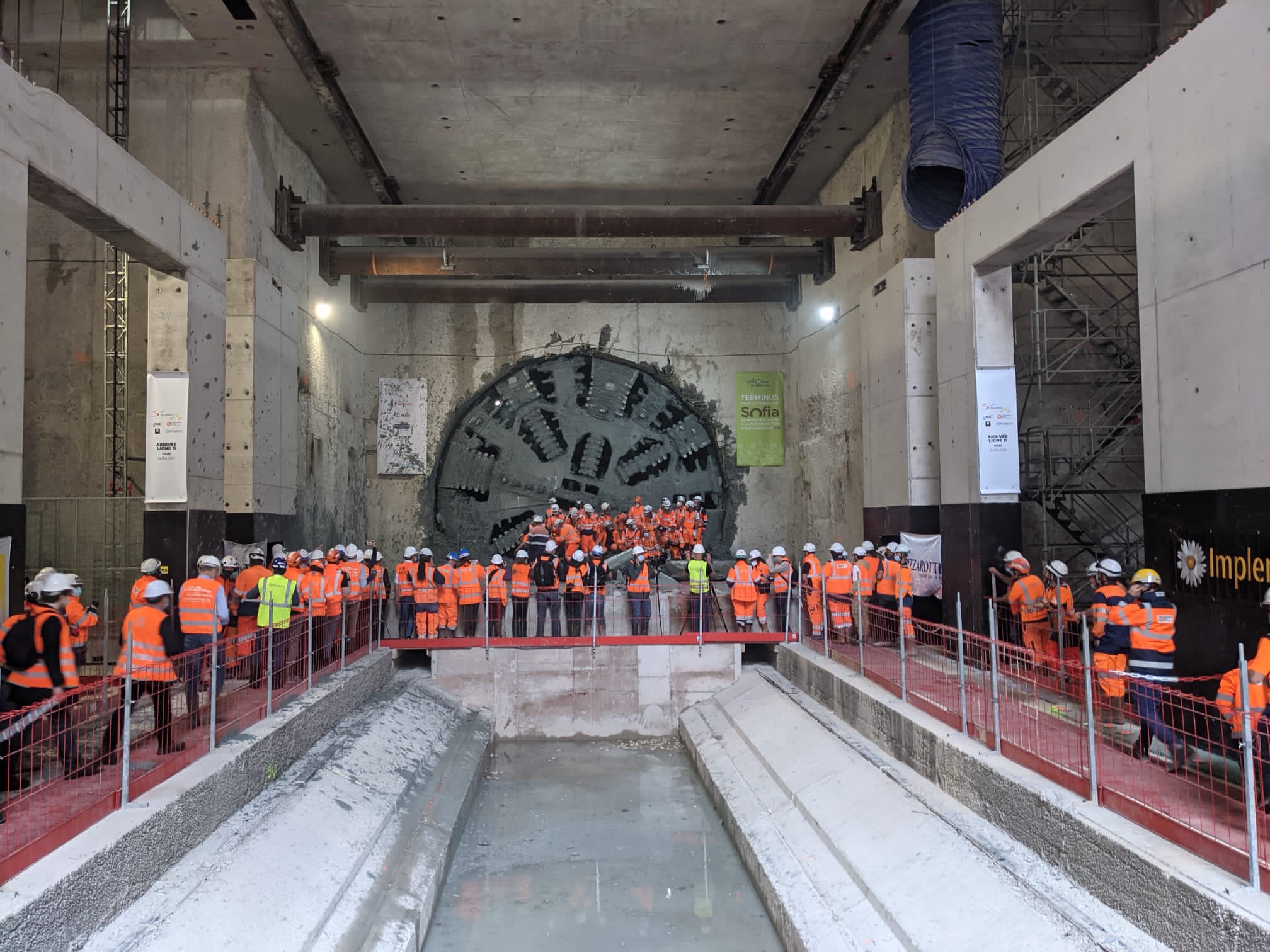 Visuel Où en est le tunnelier Sofia ?