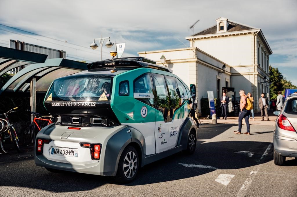 Visuel Où en est l’expérimentation de navettes autonomes, lancée il y a quelques mois à Saint-Rémy-lès-Chevreuse?