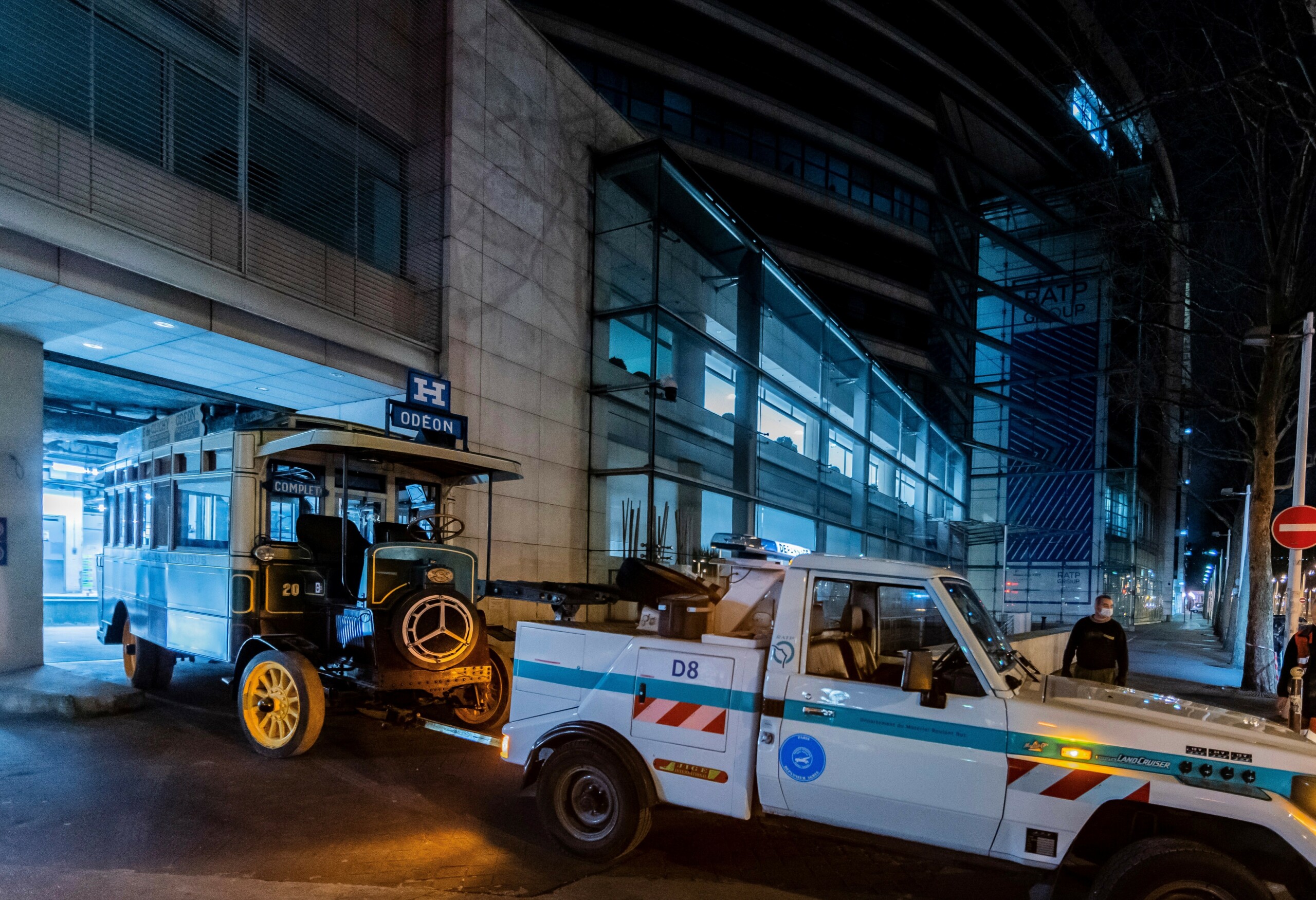 Visuel Où sont passés les anciens bus qui étaient exposés à la maison de la RATP ?