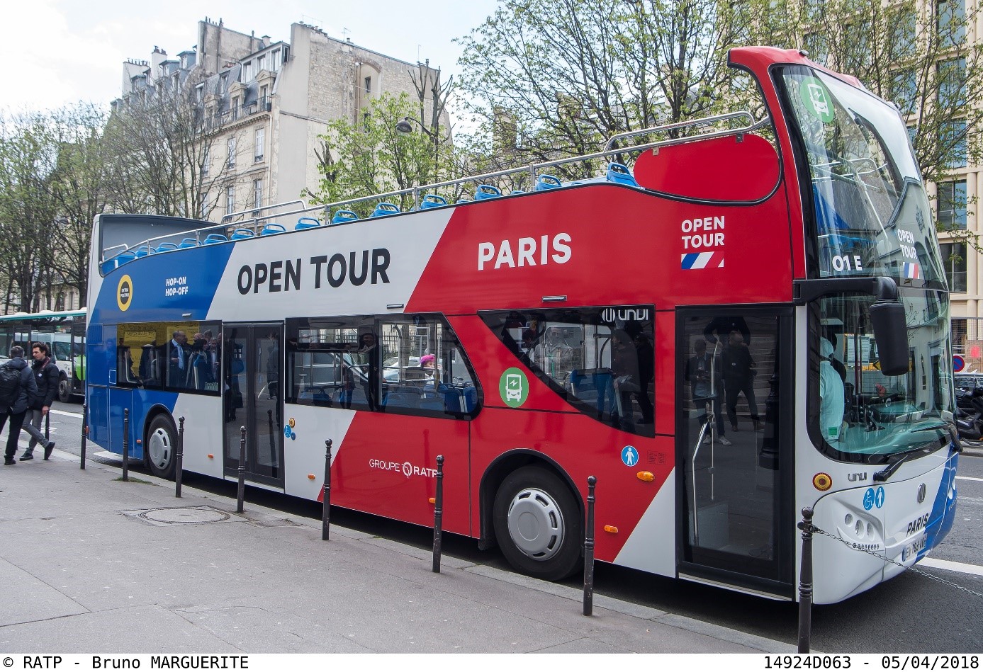 Visuel Quelles nouveautés avec le retour des bus touristiques du Groupe dans Paris ?