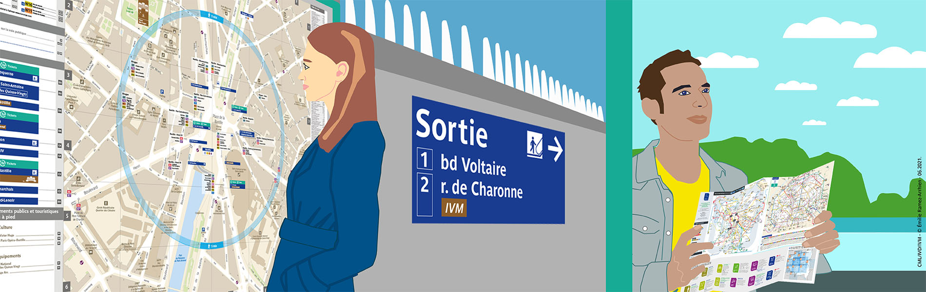 Visuel Qu’est devenue l’Agence cartographique de la RATP ?
