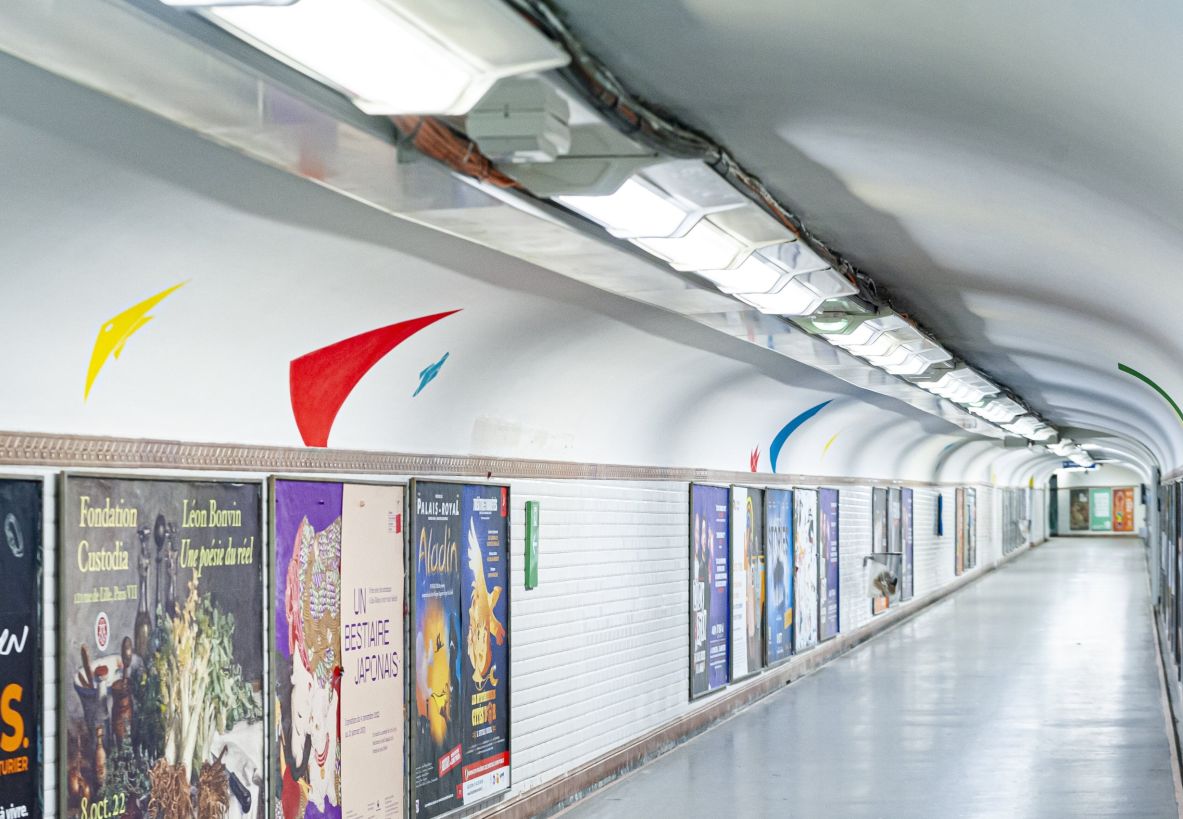 Visuel Quid de la nouvelle œuvre d’art sur les murs de la station Bastille ?